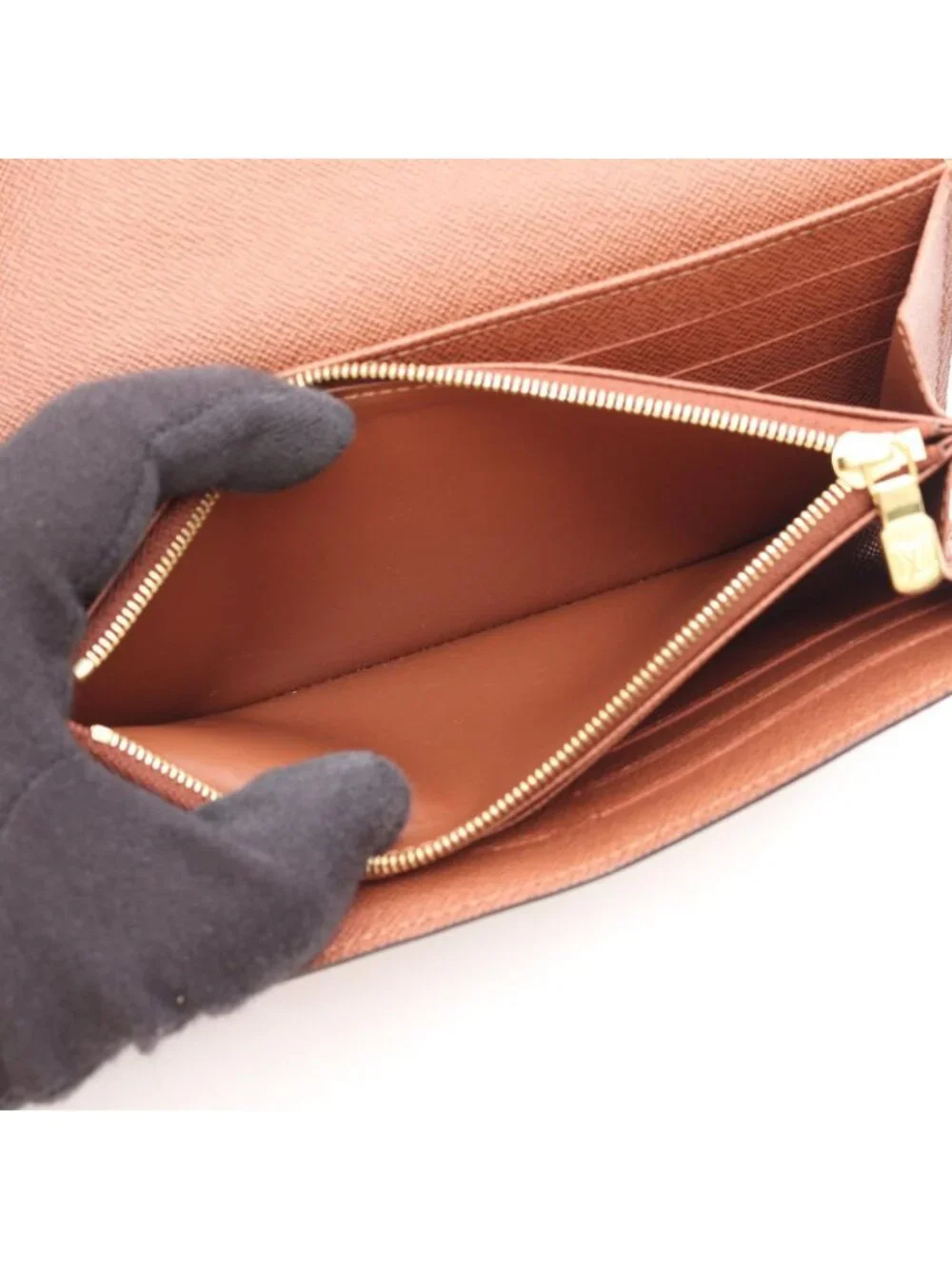 Louis Vuitton Bifold Wallet Portefeuille Sarah Monogram Canvas